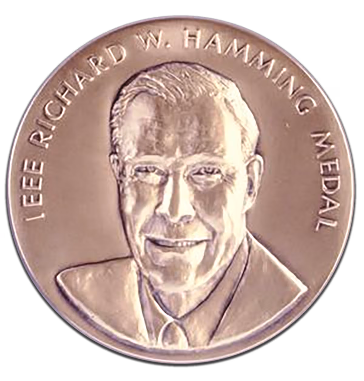 The IEEE Richard Hamming Medal. Image via the Engineering and Technology History Wiki.