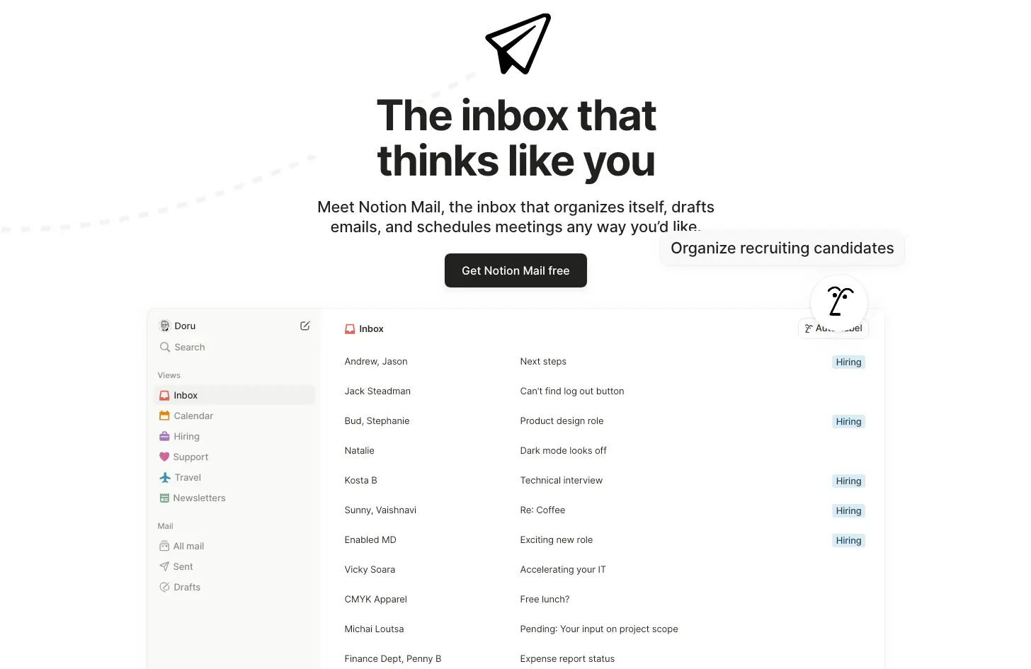 Notion Mail